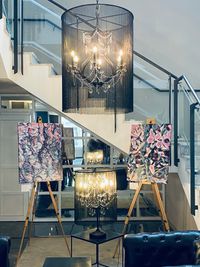 Kunstwerke von Wimmershoff-Arts im Foyer des Victor's Residenz-Hotels Saarlouis